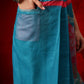 Chanderi Cotton Blend Digital Printed Ready to Wear Saree With Pocket