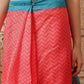 Chanderi Cotton Blend Digital Printed Ready to Wear Saree With Pocket