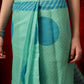 Chanderi Cotton Blend Digital Printed Ready To Wear Saree