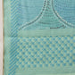 Chanderi Cotton Blend Digital Printed Ready To Wear Saree