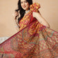 Yellow Paisley Printed Ready to Wear Saree with Ethnic Pallu Design