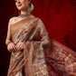 Kalamkari Cotton Chanderi Ready to wear Saree