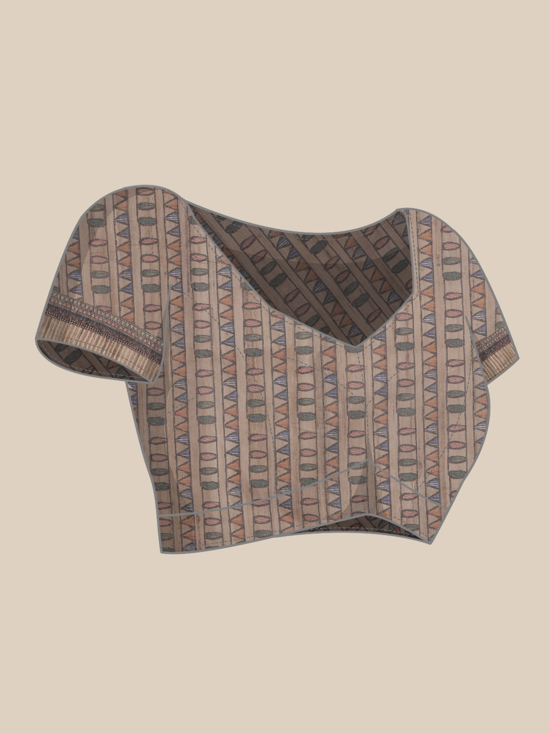 Printed Chanderi Ready to Wear Saree