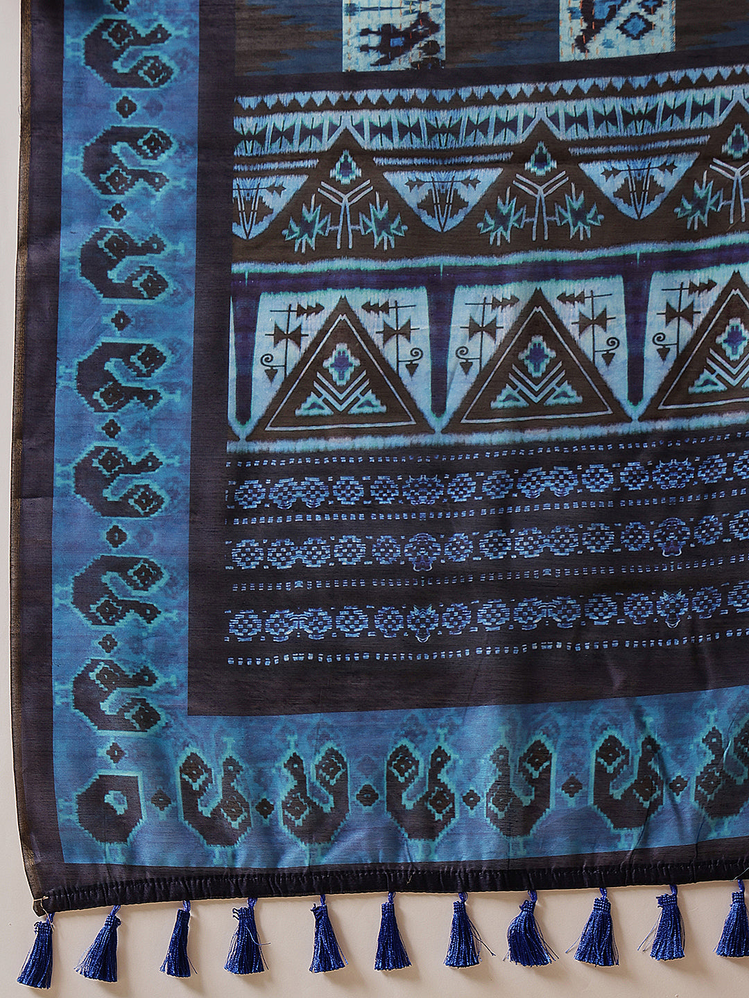 Kalamkari Cotton Chanderi Ready to wear Saree