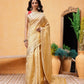 Tissue Silk Zari Woven Ready To Wear Saree