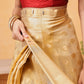 Tissue Silk Zari Woven Ready To Wear Saree