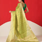 Semi Kanjivaram Tissue Silk Gold Zari Woven Ready to Wear Saree