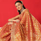 Semi Kanjivaram Tissue Silk Gold Zari Woven Ready to Wear Saree