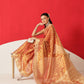 Semi Kanjivaram Tissue Silk Gold Zari Woven Ready to Wear Saree