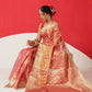 Semi Kanjivaram Tissue Silk Gold Zari Woven Ready to Wear Saree