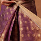 Semi Kanjivaram Tissue Silk Gold Zari Woven Ready to Wear Saree