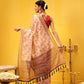 Cotton Blend Digital Print Ready to Wear Saree