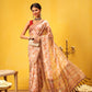 Cotton Blend Digital Print Ready to Wear Saree