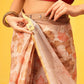 Cotton Blend Digital Print Ready to Wear Saree