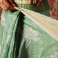 Floral Printed Kotha Silk Ready to Wear Saree With Zari Border