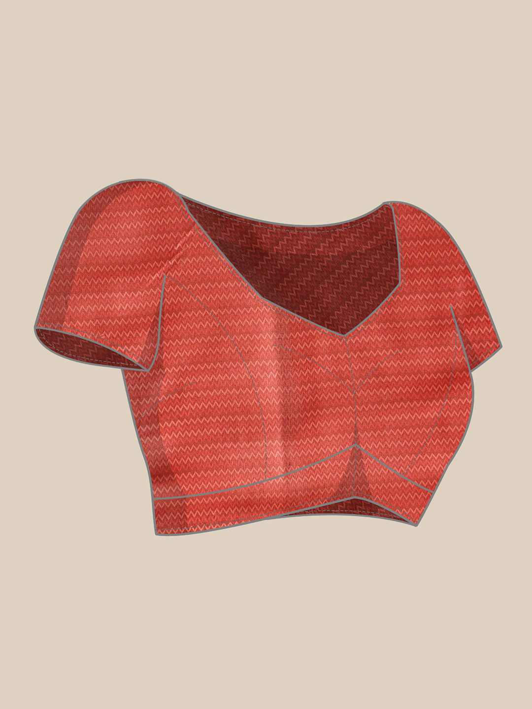 Digital Printed Chanderi Ready to Wear Saree