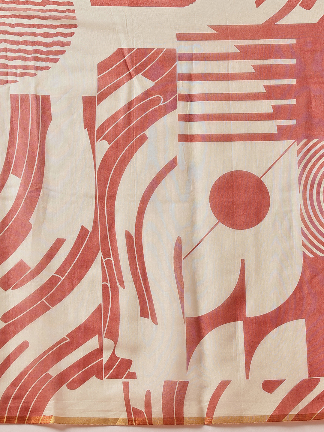 Digital Printed Chanderi Ready to Wear Saree