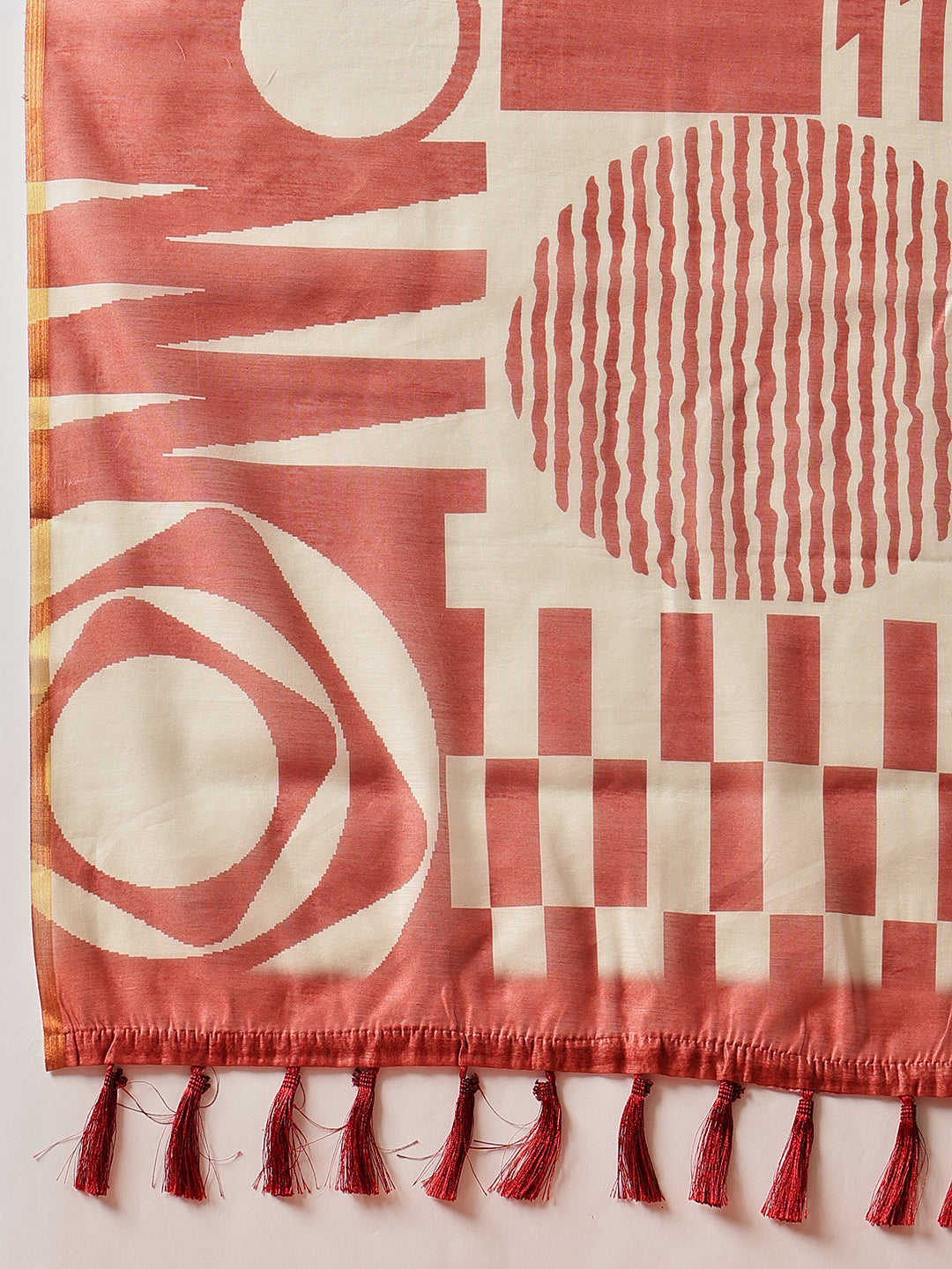 Digital Printed Chanderi Ready to Wear Saree