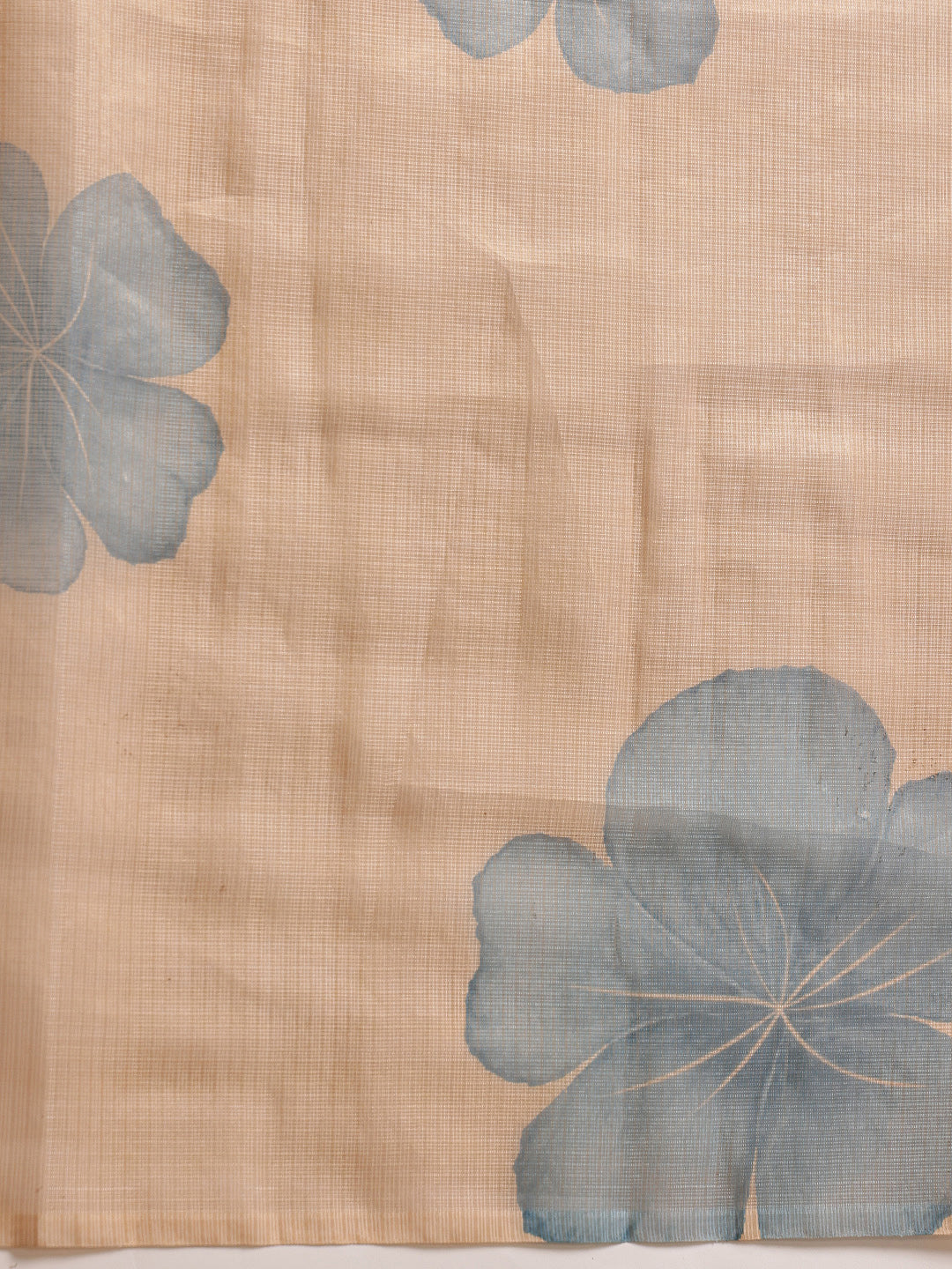 Women's Printed Muga Zari Tissue Silk Saree