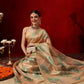 Women's Cotton Silk Floral Printed Ready to Wear Saree