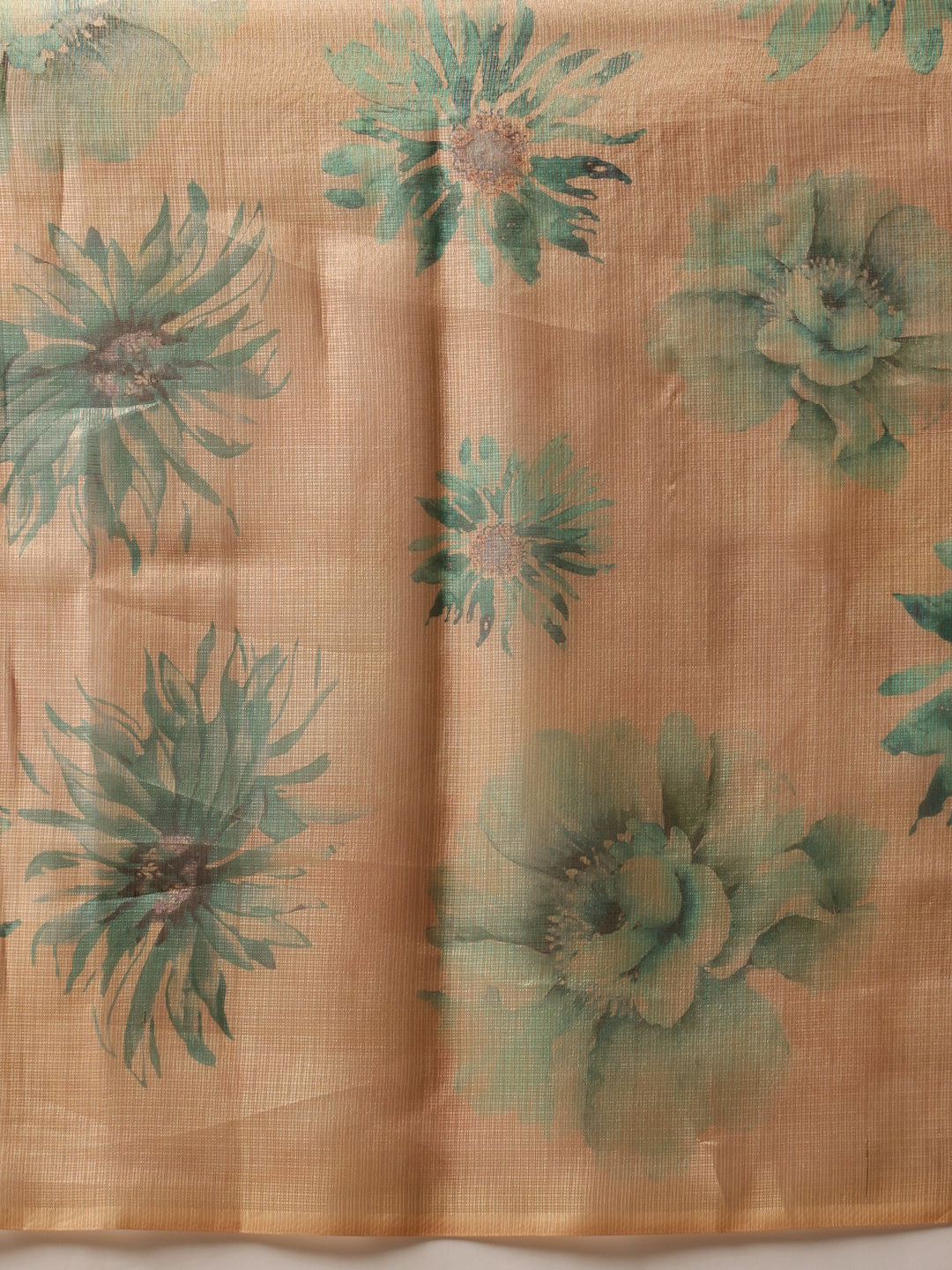 Women's Cotton Silk Floral Printed Ready to Wear Saree