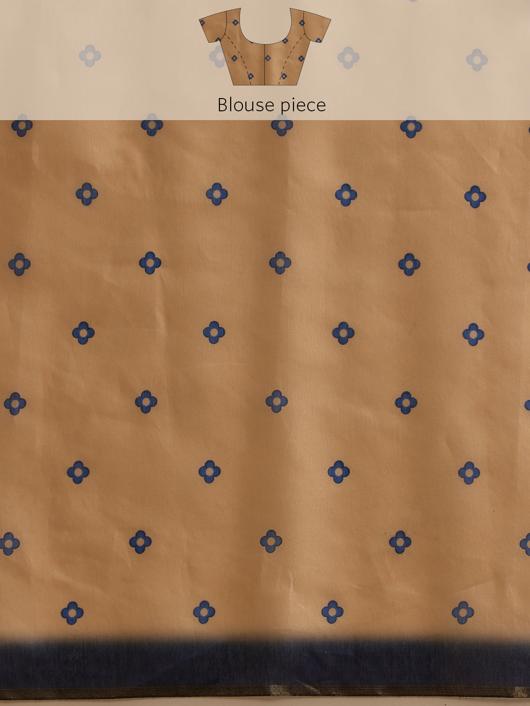 Women's Cotton Silk Digital Printed Ready to Wear Saree