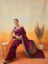 Cotton Zari Woven Border Ready to Wear Saree