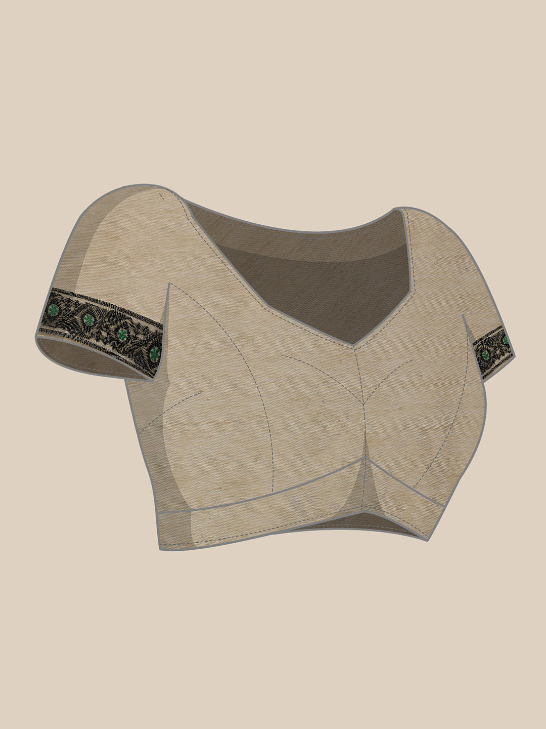 Cotton Jamdani Ready To Wear Saree