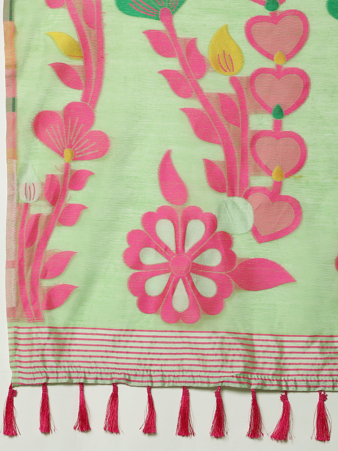 Cotton Jamdani Ready To Wear Saree