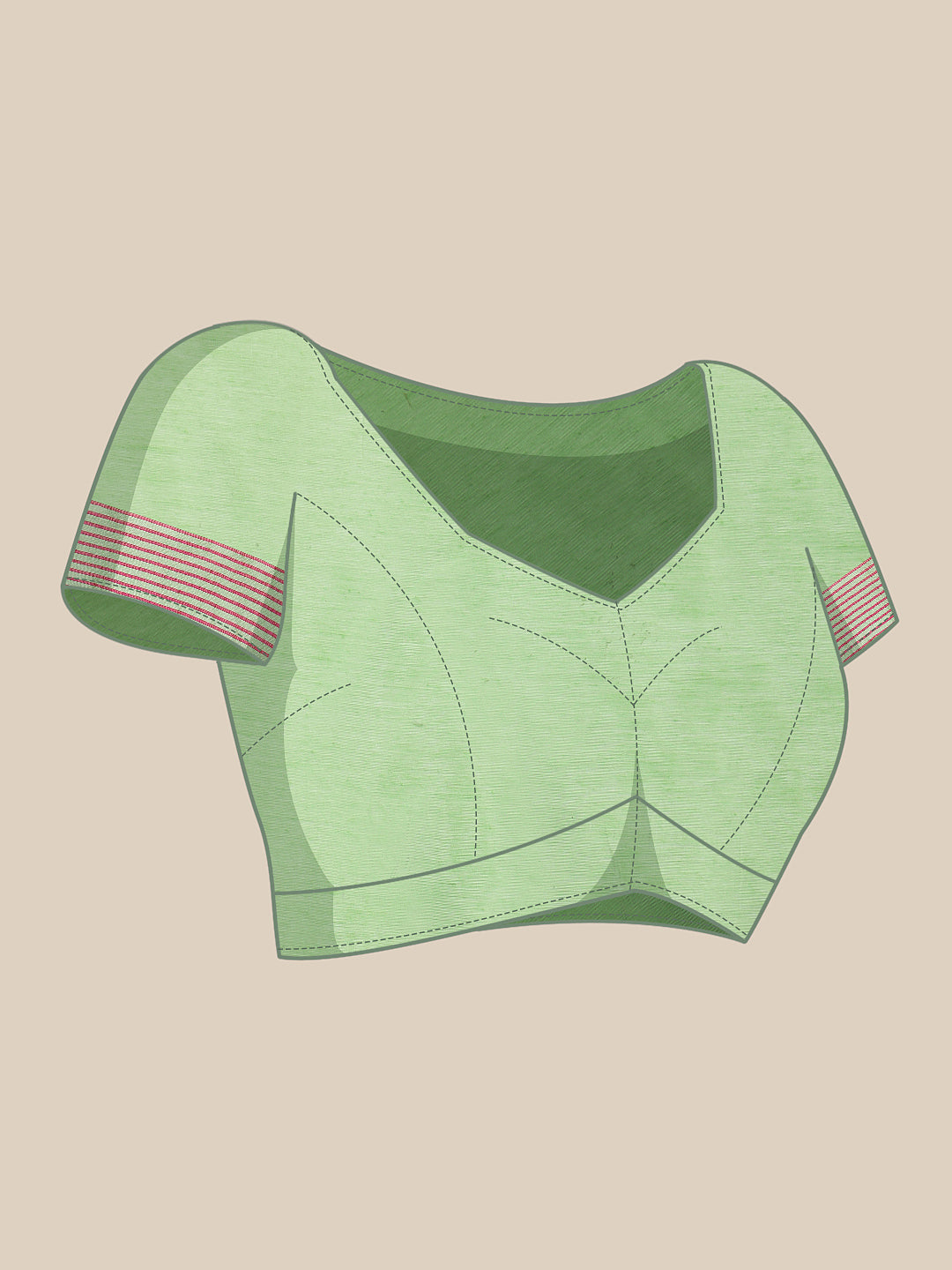 Cotton Jamdani Ready To Wear Saree