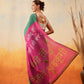 Printed Chanderi Cotton Ready to Wear Saree
