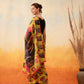 Printed Chanderi Cotton Ready to Wear Saree