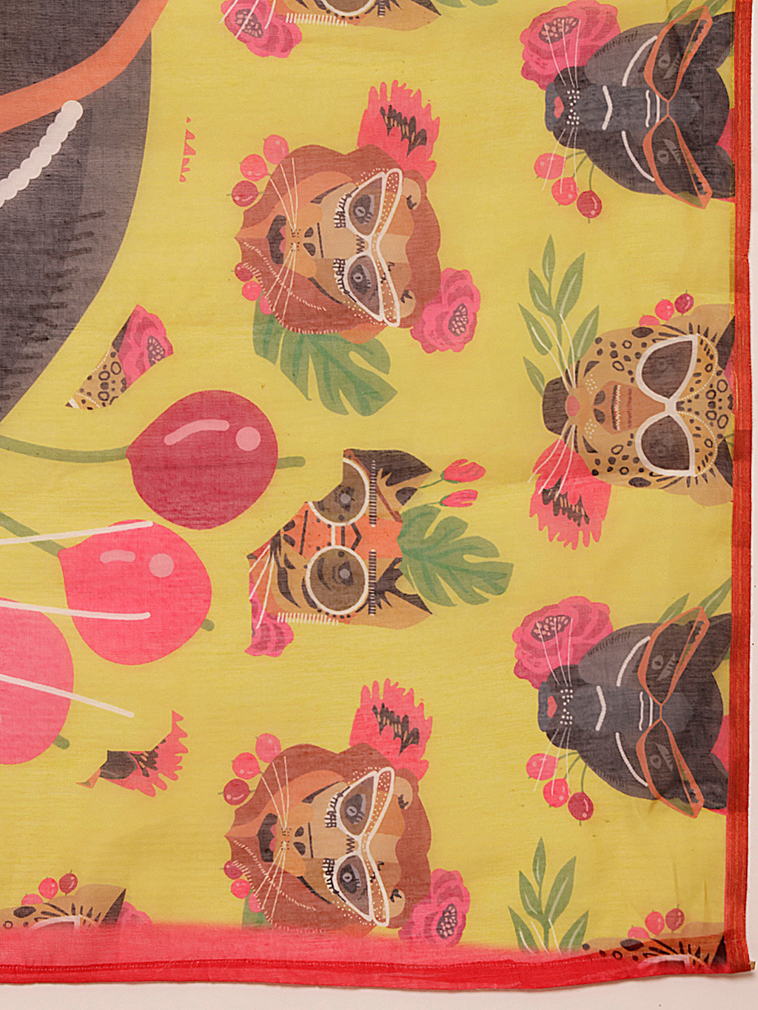 Printed Chanderi Cotton Ready to Wear Saree