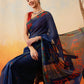 Printed Chanderi Cotton Ready to Wear Saree