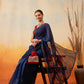 Printed Chanderi Cotton Ready to Wear Saree