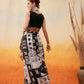 Printed Chanderi Cotton Ready to Wear Saree