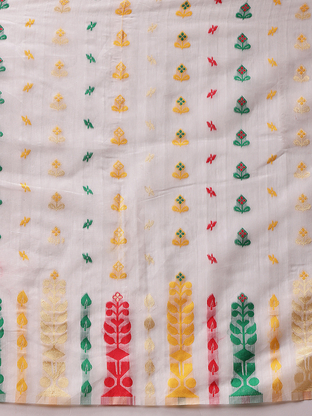 Cotton Jamdani Ready To Wear Saree