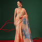 Tie-Die Printed Organza Ready to Wear Saree