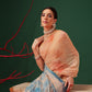 Tie-Die Printed Organza Ready to Wear Saree