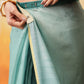Floral Printed Chanderi Organza Ready to Wear Saree