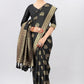 Black-Golden Touch Woven Design Banarasi Saree