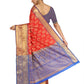 Red-Golden Touch Woven Design Banarasi Saree