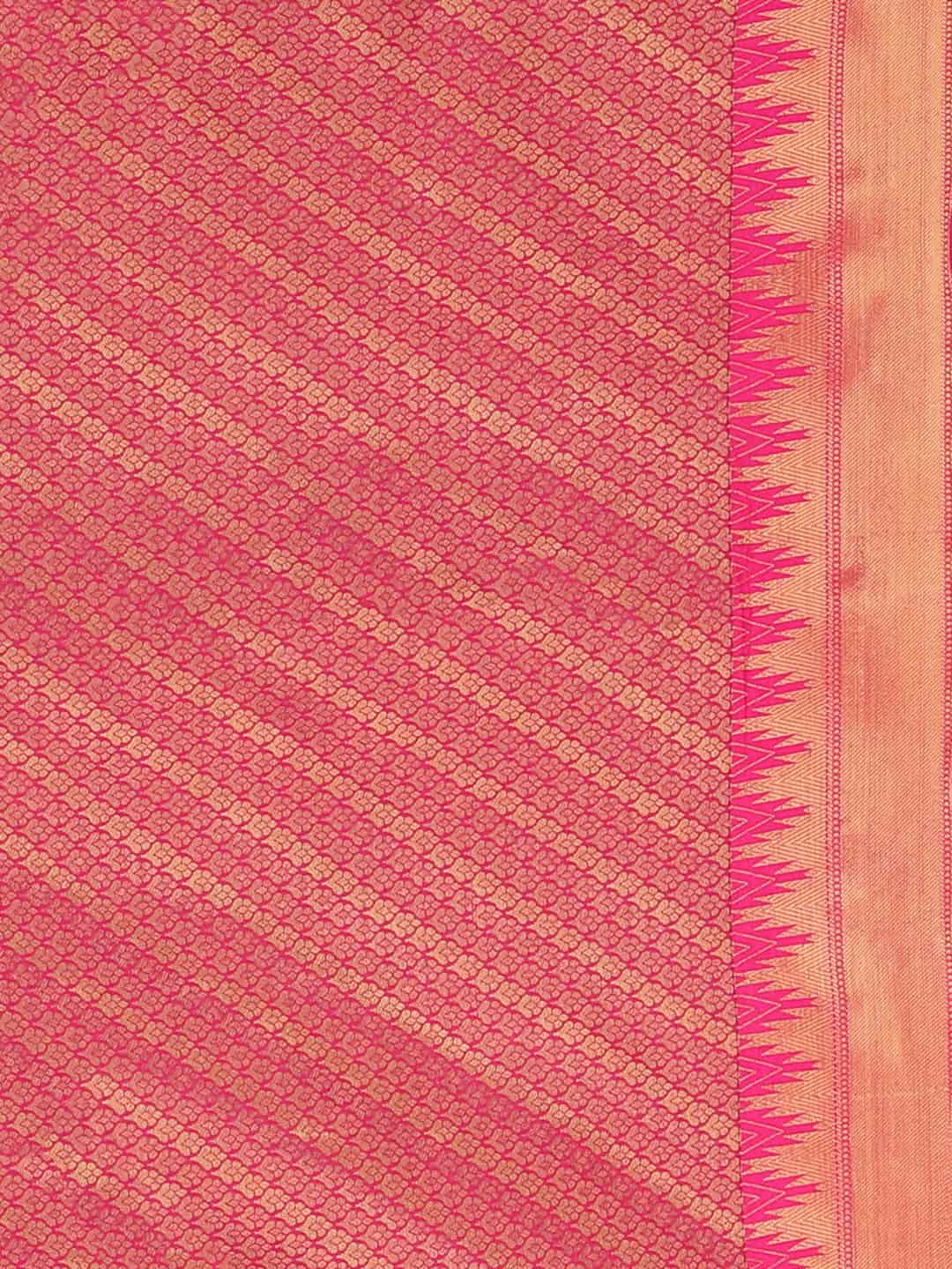 Navy-Golden Touch Woven Design Banarasi Saree