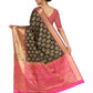 Black-Golden Touch Woven Design Banarasi Saree