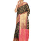 Black-Golden Touch Woven Design Banarasi Saree