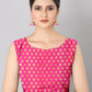 Women Heavy Border Checks Weaving Work Saree With Rich Pallu