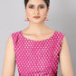 Women Heavy Border Checks Weaving Work Saree With Rich Pallu
