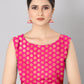 Women Heavy Border Checks Weaving Work Saree With Rich Pallu
