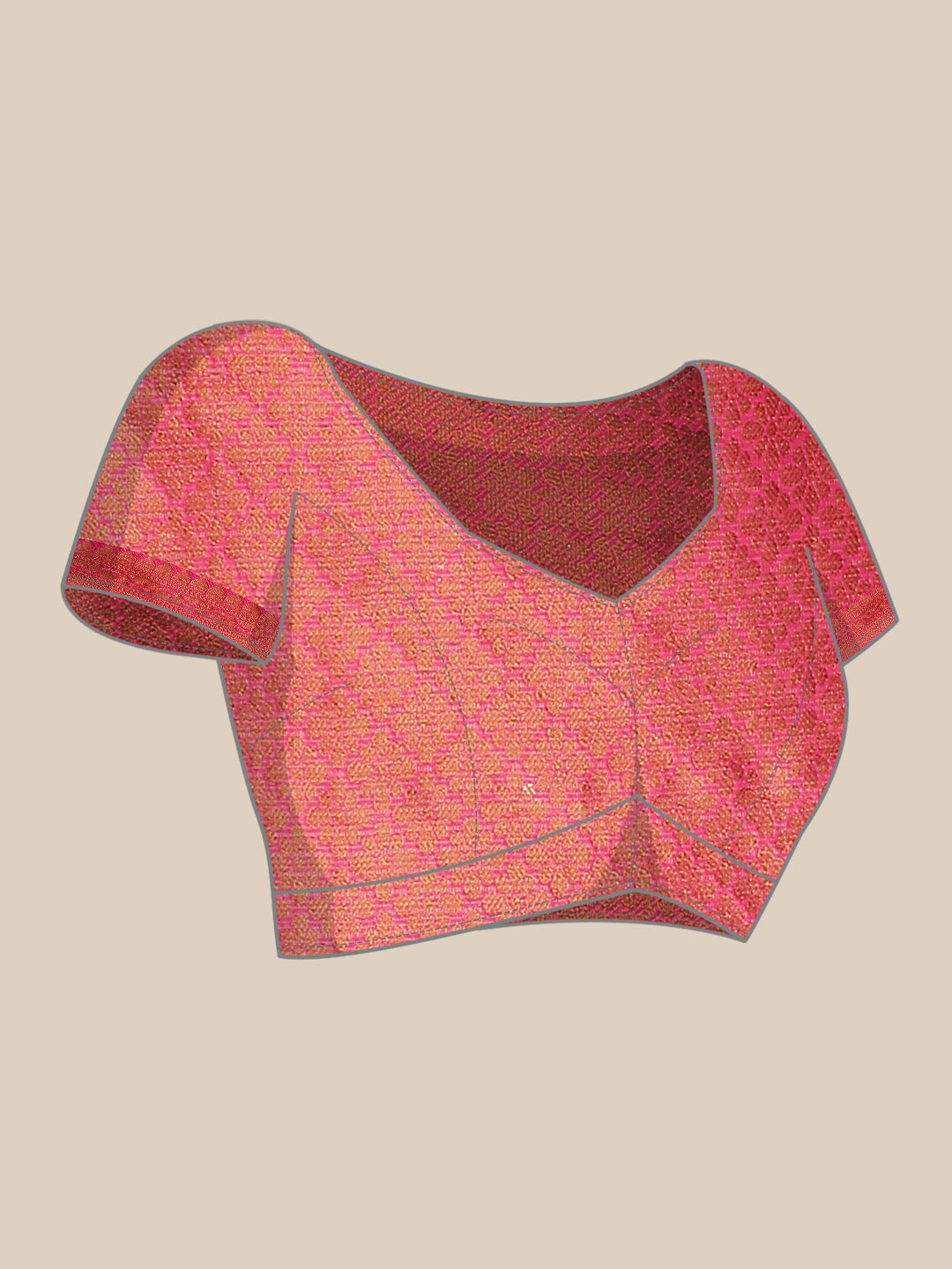 Women's Banarasi Tussar Silk Saree with Unstitched Blouse Piece
